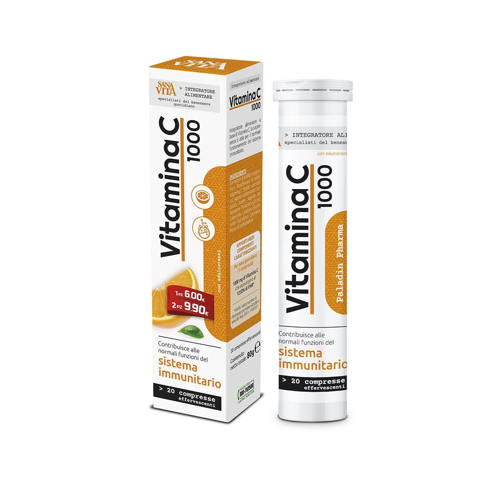 SANAVITA VITAMINA C 20CPR EFFE