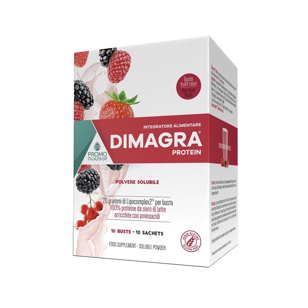 DIMAGRA PROTEIN RED FRU 10BUST