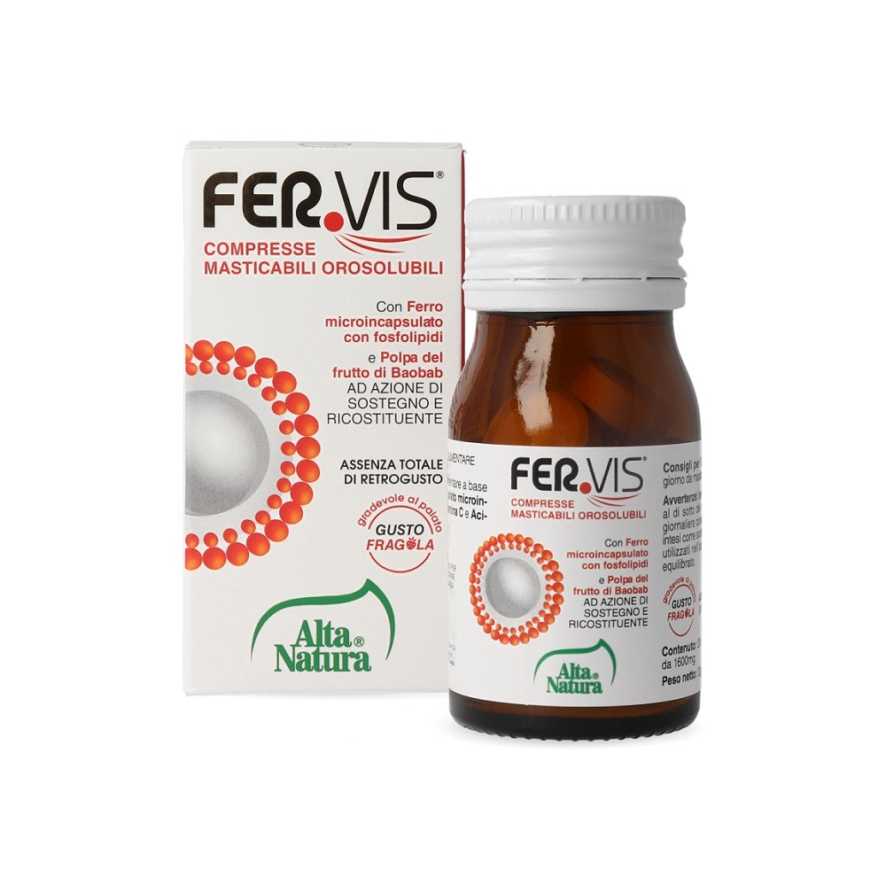 FERVIS 20CPR MASTICABILI OROSO