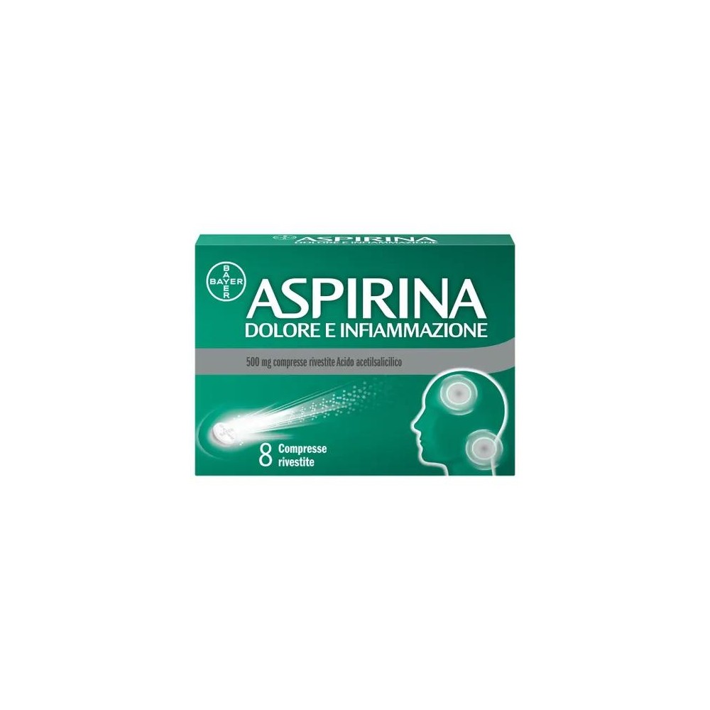 ASPIRINA DOLORE INF%8CPR 500MG