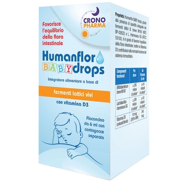 HUMANFLOR BABY DROPS 1FL 6ML