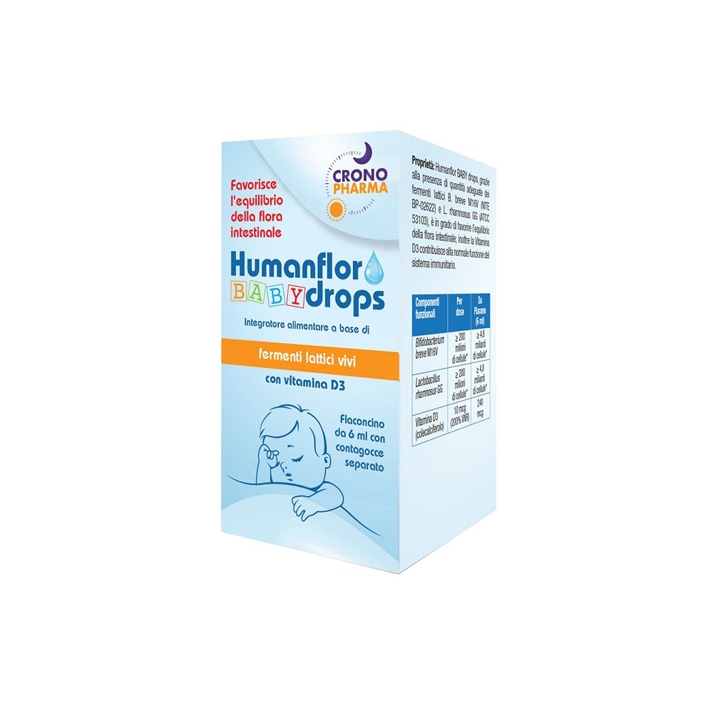 HUMANFLOR BABY DROPS 1FL 6ML