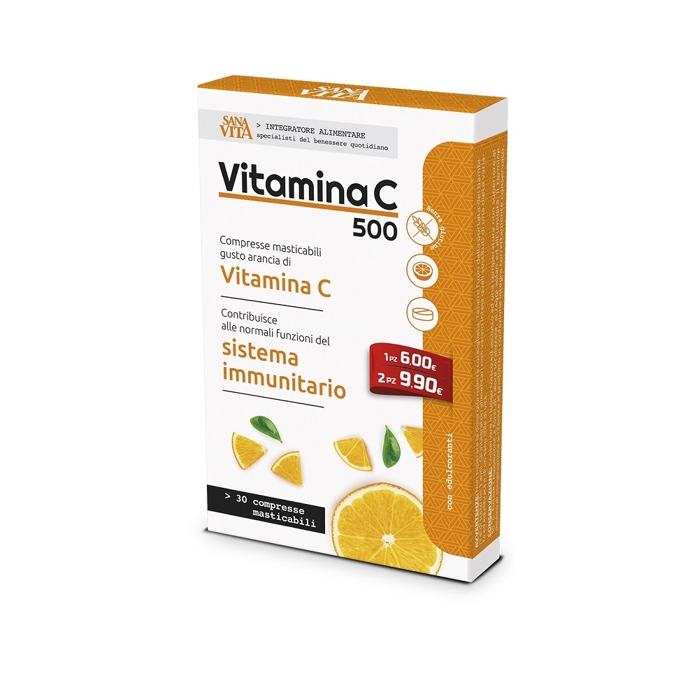 SANAVITA VITAMINA C MAST 30CPR