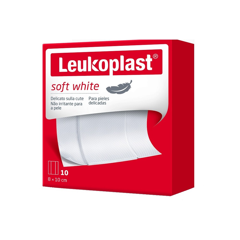 LEUKOPLAST SOFT WHITE 100X8CM
