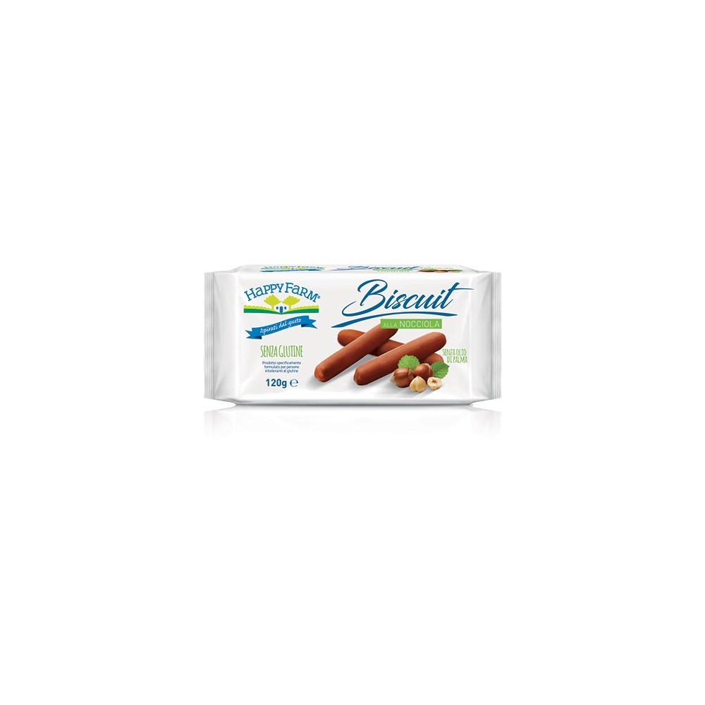 HAPPY FARM BISC NOCCIOLA 120G