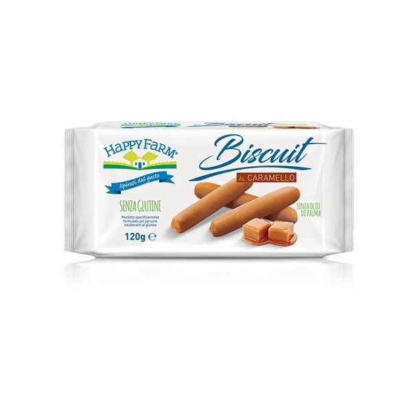 HAPPY FARM BISC CARAMELLO 120G