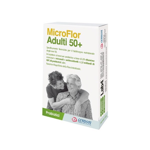 MICROFLOR ADULTI 50+ 30CPS