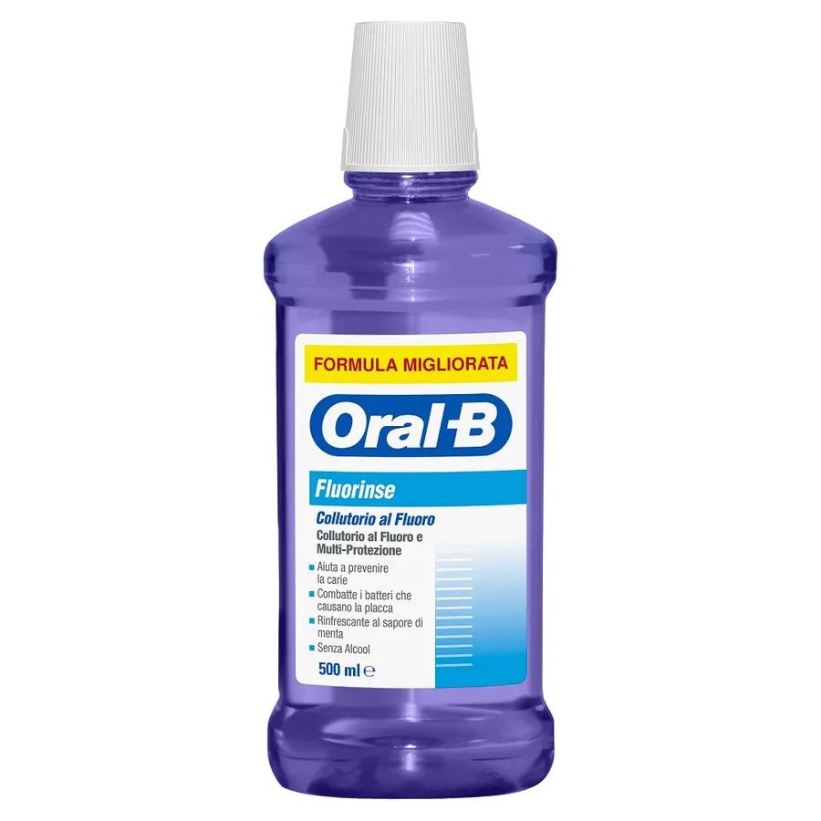 ORALB COLLUT FLUORINSE 500ML