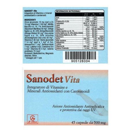 SANODET VITA 45CPR