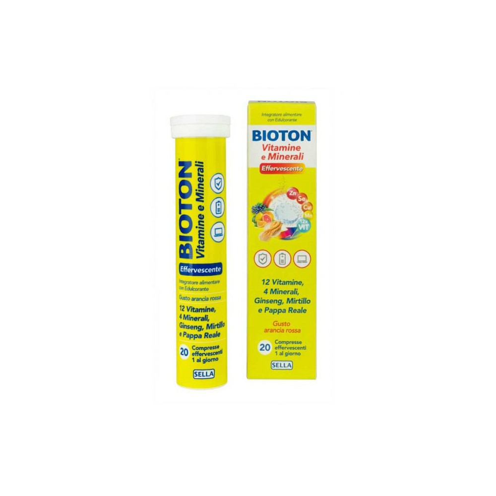 BIOTON VITAMINE E MINEALI20CPR