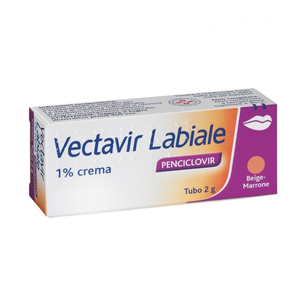 VECTAVIR LABIALE%CREMA 2G 1%