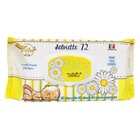 SALVIETTINE CAMOMILLA 72PZ