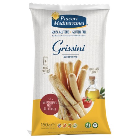 PIACERI MEDIT GRISSINI 160G