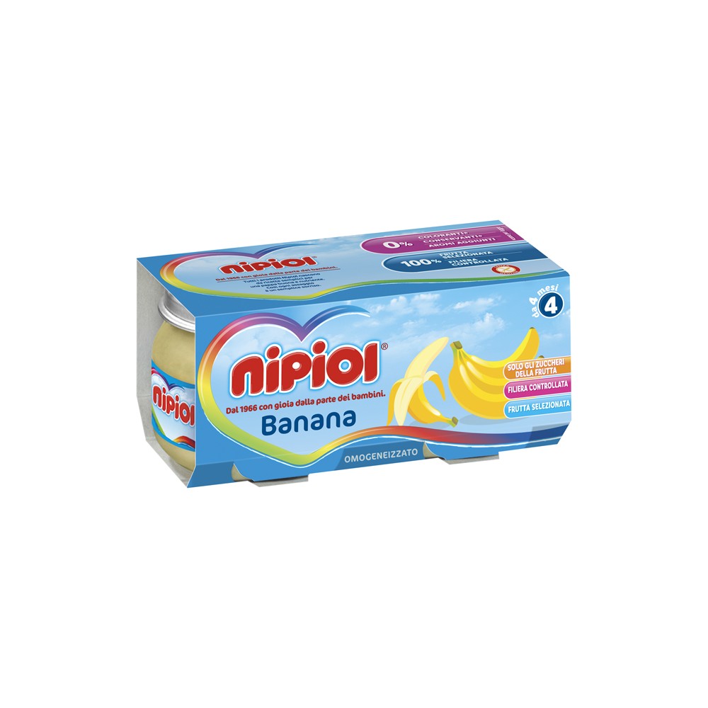 NIPIOL OMOG BANANA 2X80G