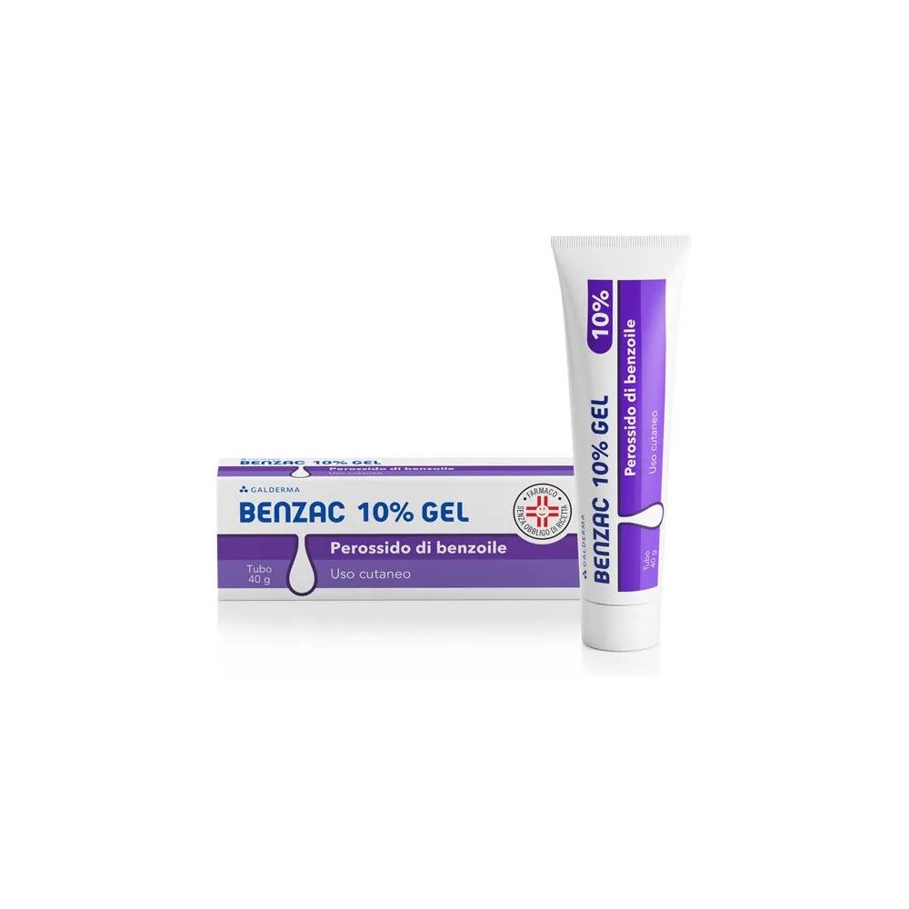 BENZAC%GEL 40G 10%