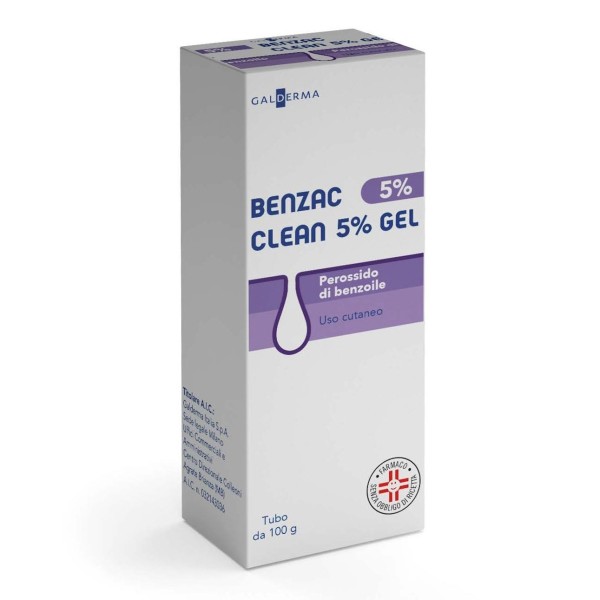 BENZAC%CLEAN 5% GEL 100G