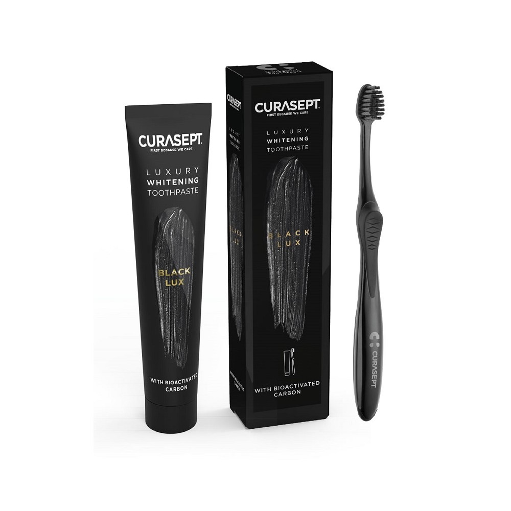 CURASEPT BLACK LUX DENTIF+SPAZ