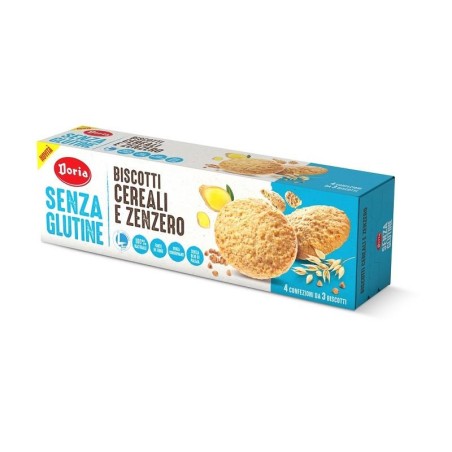 DORIA BISCOTTI CEREALI-ZENZERO