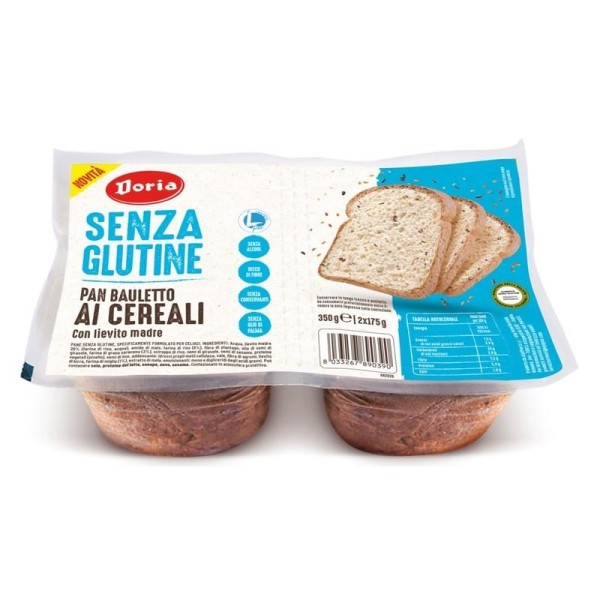 DORIA PAN BAULETTO CEREALI 2PZ