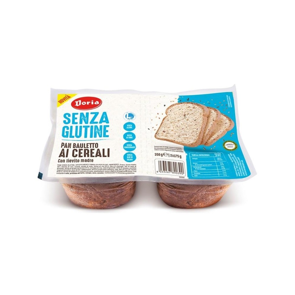 DORIA PAN BAULETTO CEREALI 2PZ