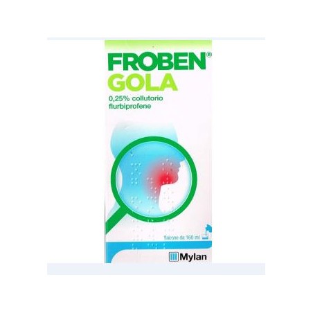 FROBEN GOLA%COLLUT 160ML 0,25%