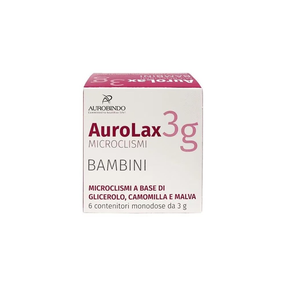 AUROLAX MICROCLISMI BAMBINI 6P