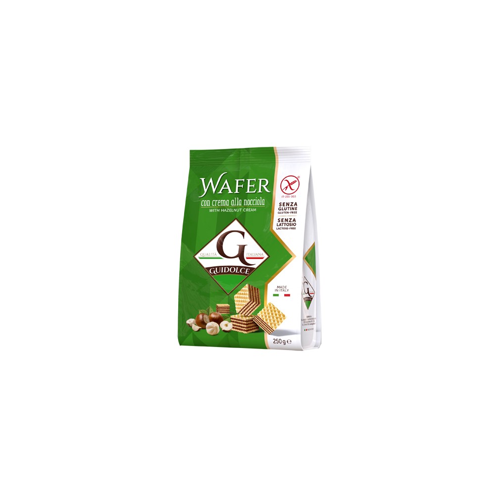 WAFER GUSTO NOCCIOLA 250G