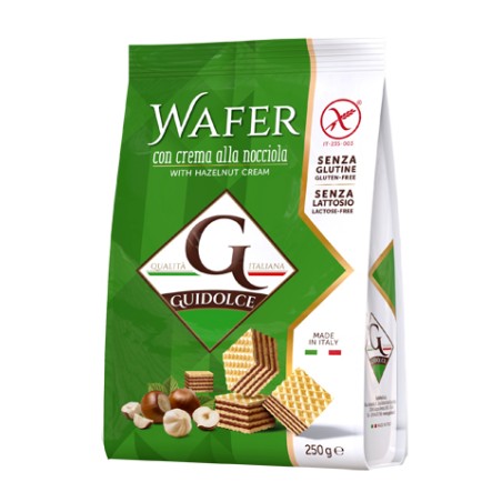WAFER GUSTO NOCCIOLA 250G