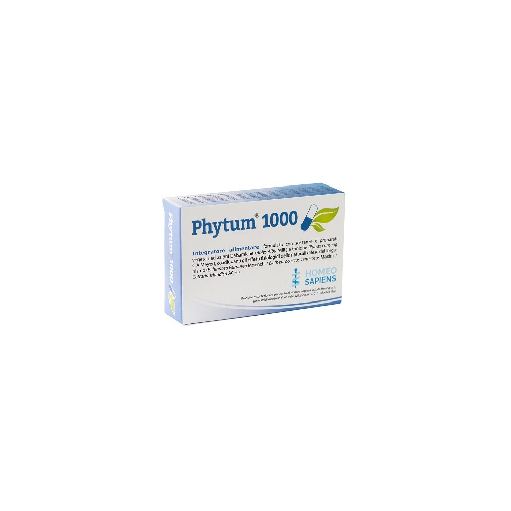 PHYTUM 1000 30CPS 500MG