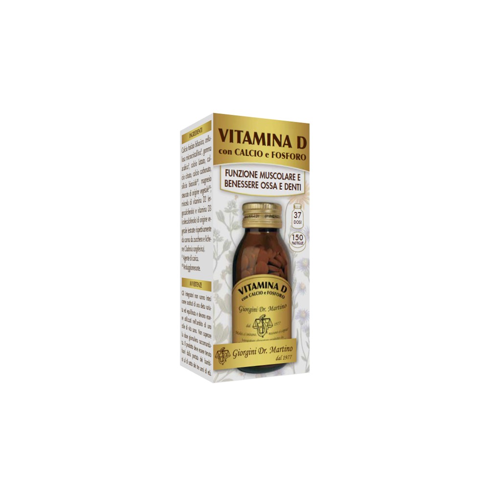 VITAMINA D CALCIO/FOSF 150PAST