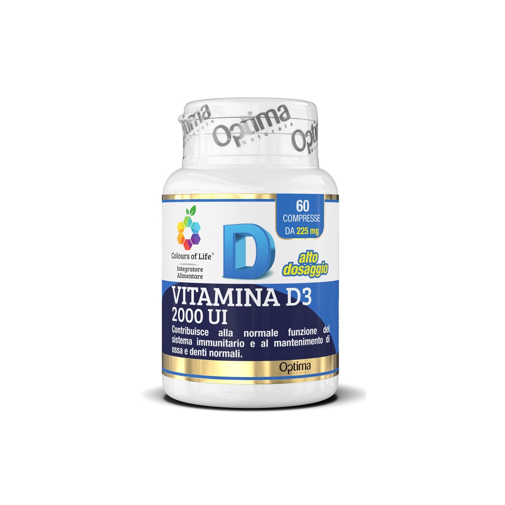 VITAMINA D3 2000 60CPR COLOURS