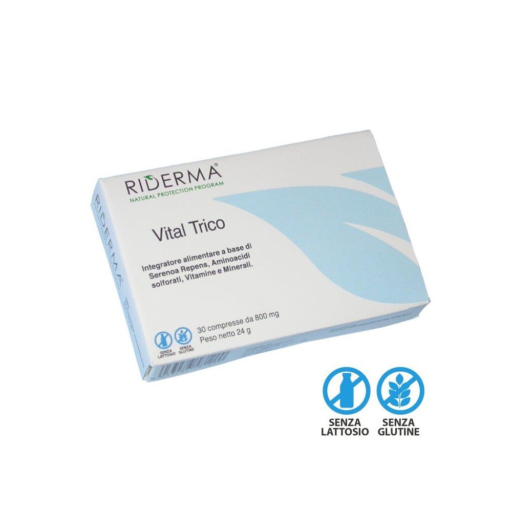 RIDERMA VITAL TRICO 30CPR