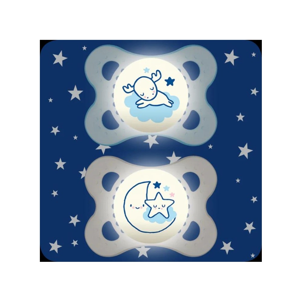 MAM NIGHT SUCCH 2-6M SIL DOP N