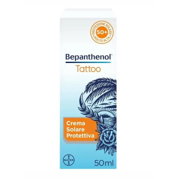 BEPANTHENOL TATTOO CREMA SOL