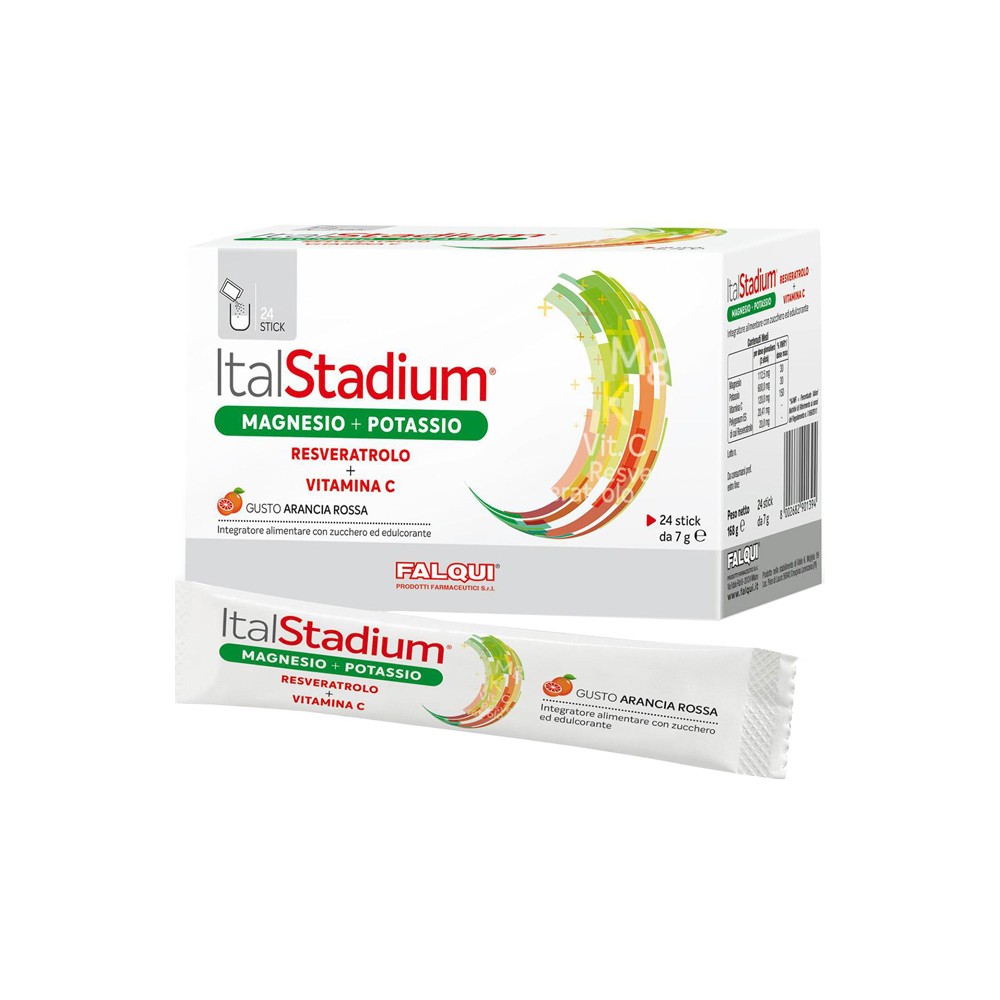 ITALSTADIUM MAG/POT/VIT C 24ST
