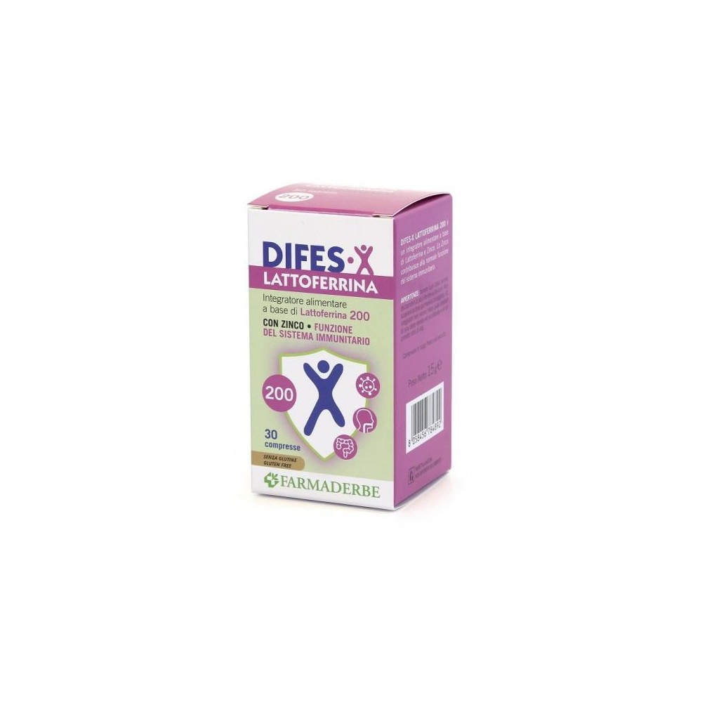 DIFES-X LATTOFERRINA 200 30CPR