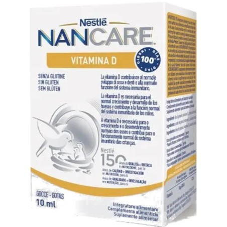 NANCARE VITAMINA D GOCCE 10ML