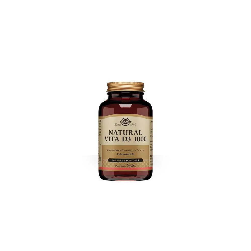 NATURAL VITA D3 1000 100PRL