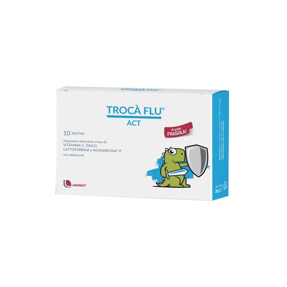 TROCA' FLU ACT 10BUST