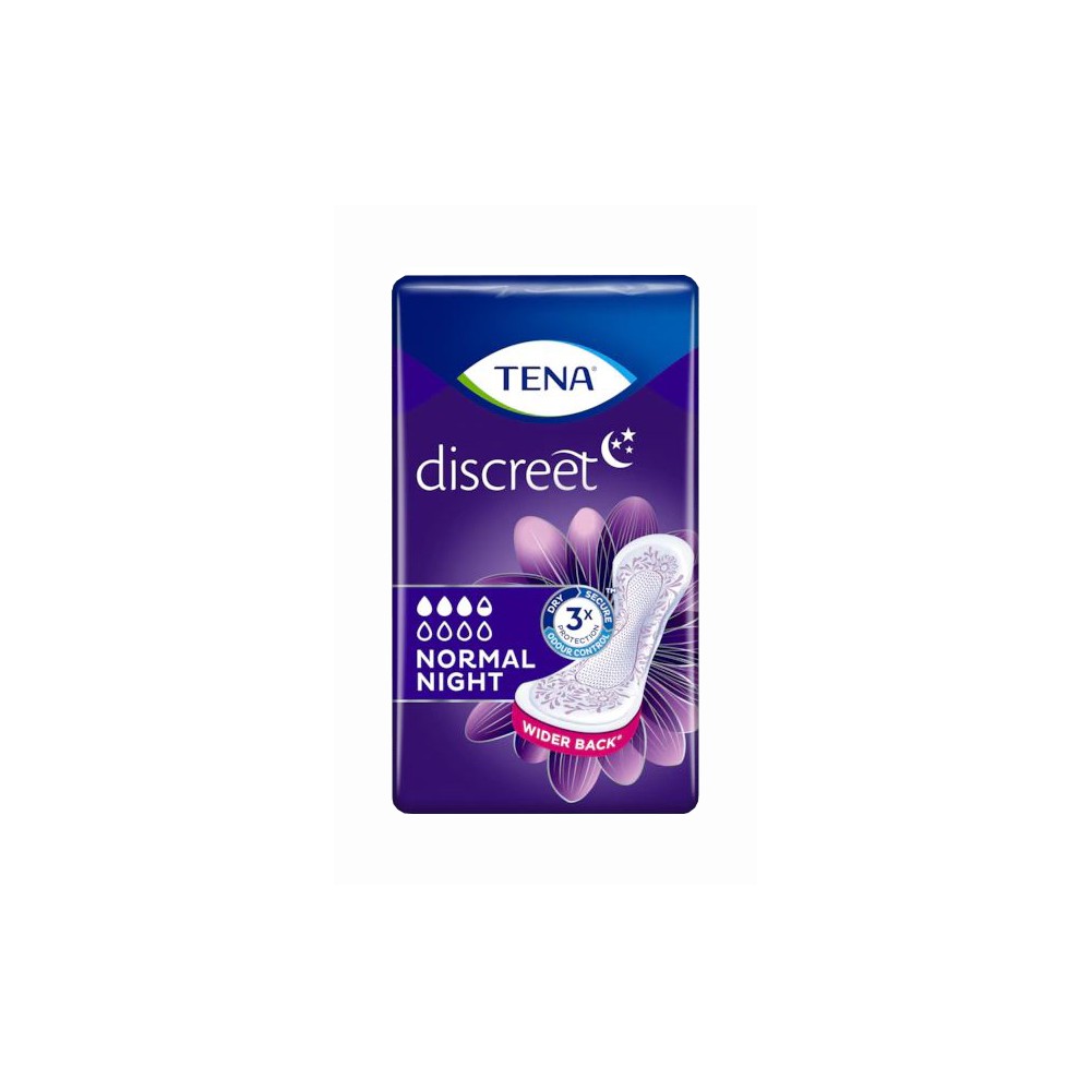 TENA DISCREET NORMAL NIGHT10PZ