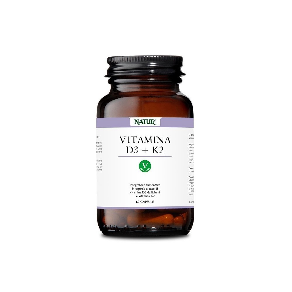 VITAMINA D3+K2 60CPS