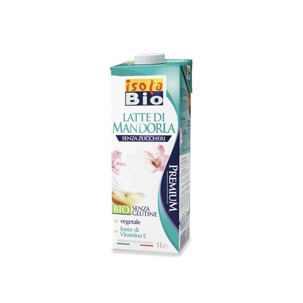 ISOLA BIO LATTE MANDORLA S/ZUC