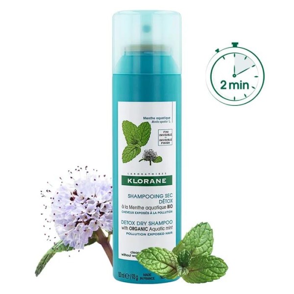 KLORANE SHAMPOO SECCO MENTA
