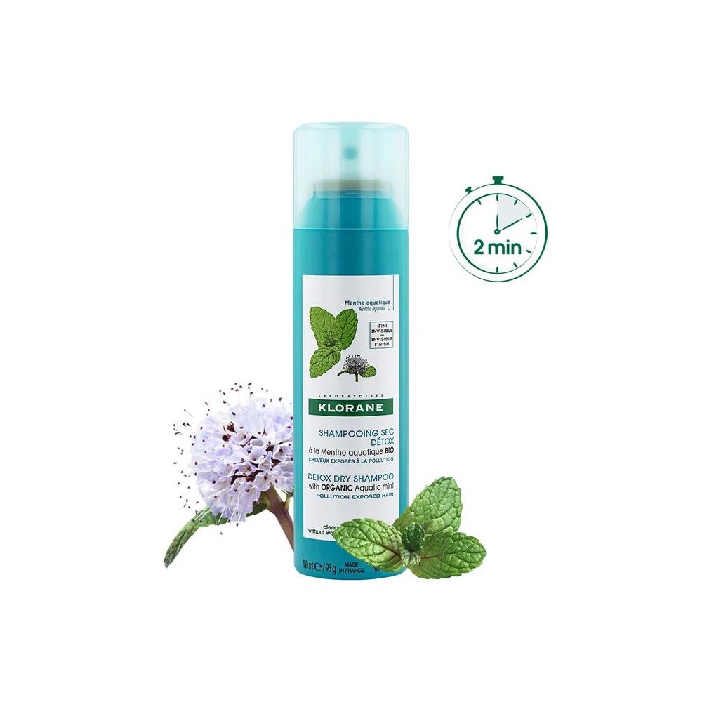KLORANE SHAMPOO SECCO MENTA