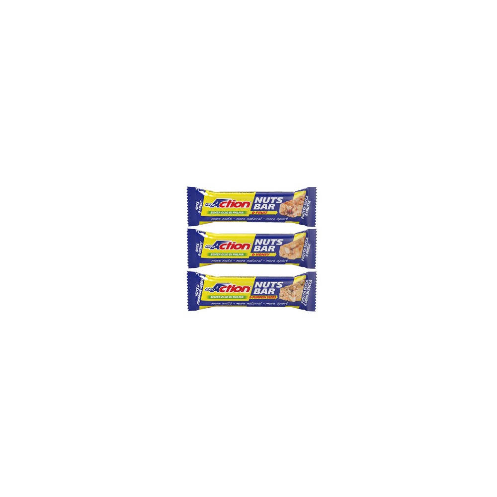 PROACTION NUTS BAR FRUTTA 30G