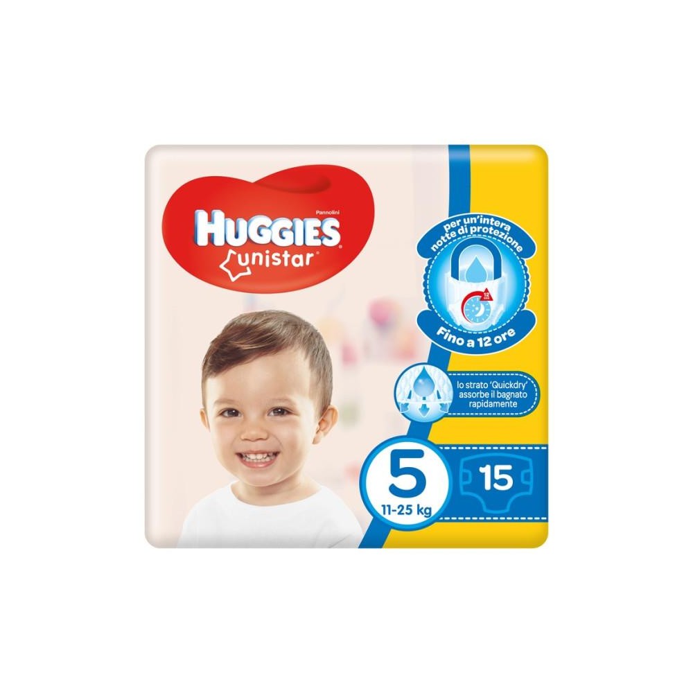 HUGGIES UNISTAR BASE 5 14PZ