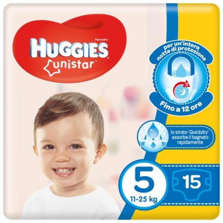 HUGGIES UNISTAR BASE 5 14PZ