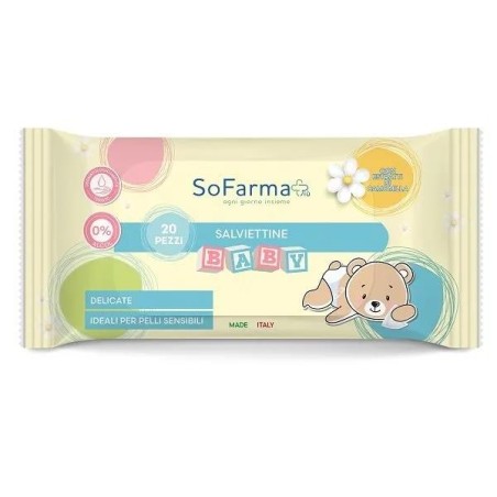 SOFARMAPIU' SALVIETTINE CAMOMI