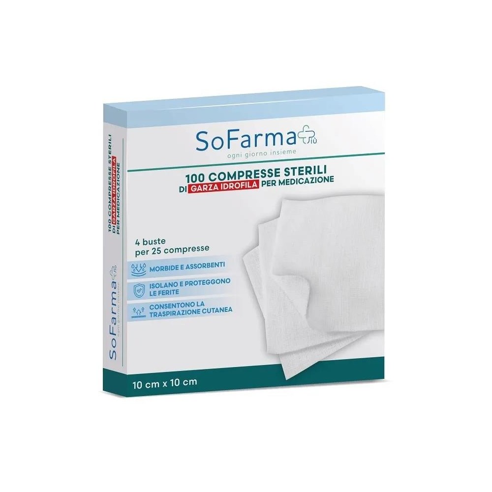 SOFARMAPIU' COMPR COT10X10 25P