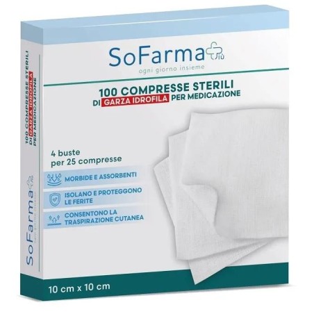 SOFARMAPIU' COMPR COT10X10 25P